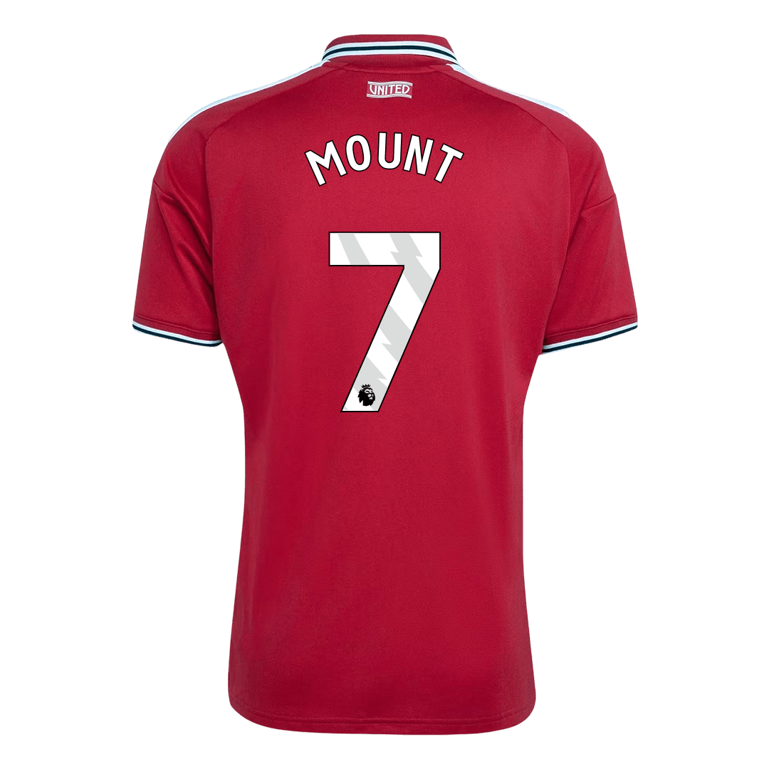 Manchester United 2026/27 Koti Pelipaita Miesten MOUNT #7 - kuva 10