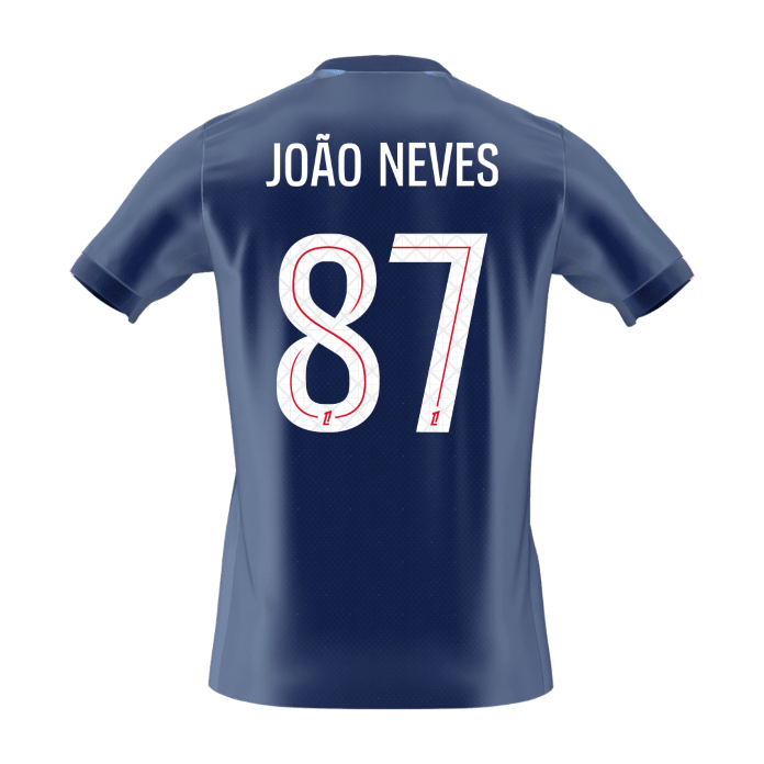 PSG Kotipelipaita 2025/26 – JOÃO NEVES #87