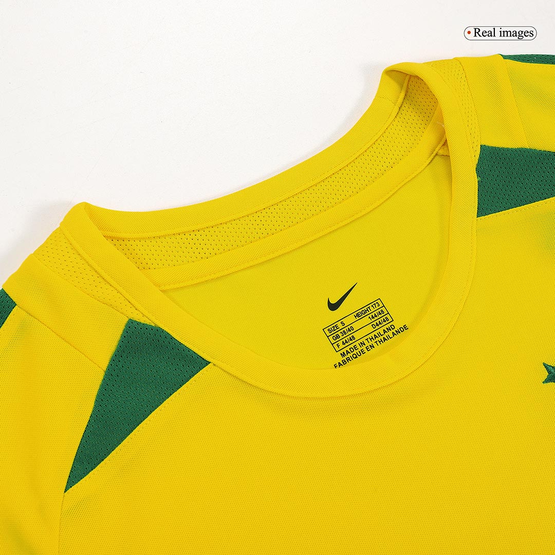 Brazil 2002/03 Koti Retro-pelipaita Miesten RONALDO #9