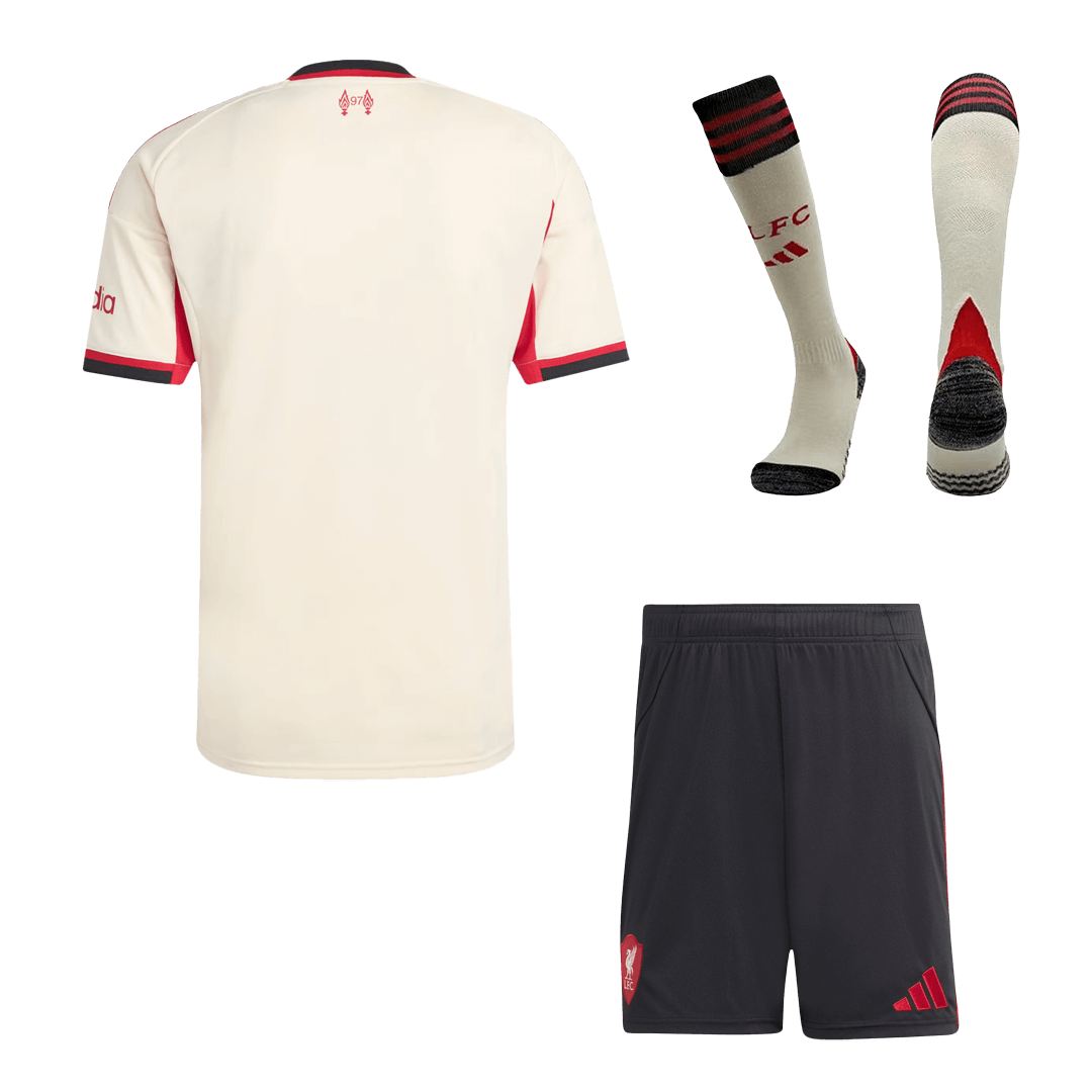 Liverpool 2025/26 Vieras T?ydellinen peliasu Miesten - kuva 14