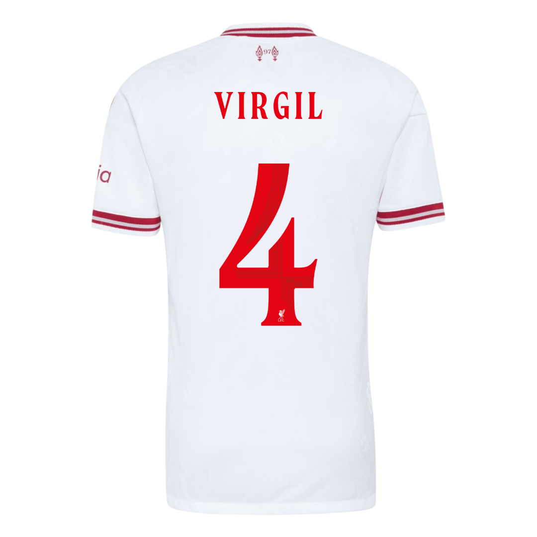 Liverpool Vieraspelipaita 2026/27 UCL – VIRGIL #4 (Pelaajaversio)