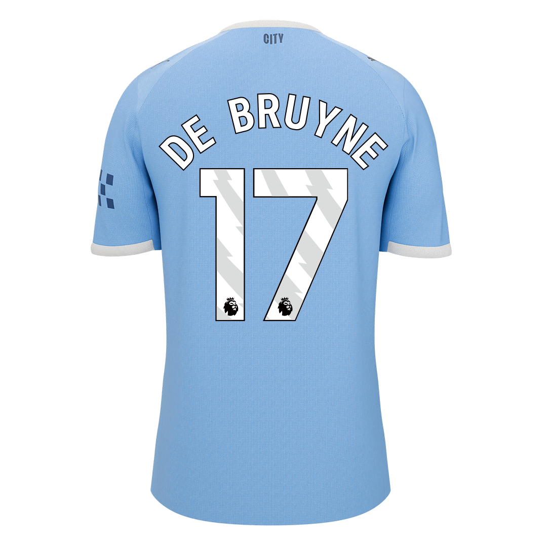Manchester City Kotipelipaita 2025/26 – DE BRUYNE #17