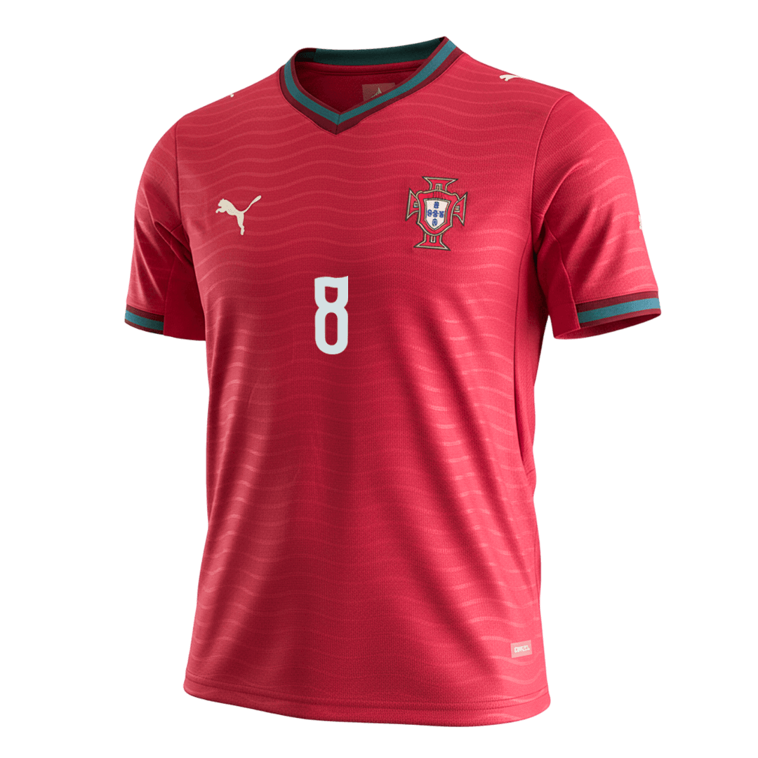 Portugali Kotipelipaita MM-kisat 2026 – B.FERNANDES #8