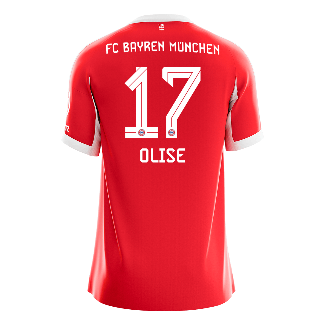 Bayern München Kotipelipaita 2025/26 – OLISE #17