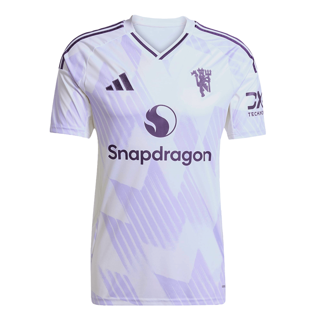 Manchester United 2025/26 Vieras Pelipaita Miesten MOUNT #7 - kuva 11