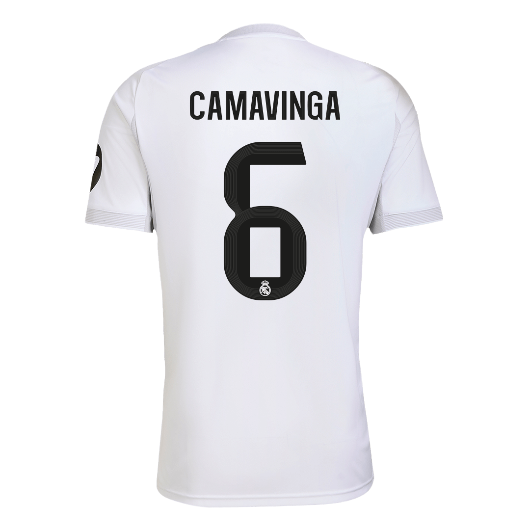 Real Madrid 2025/26 Koti Pelipaita Miesten CAMAVINGA #6 - kuva 9