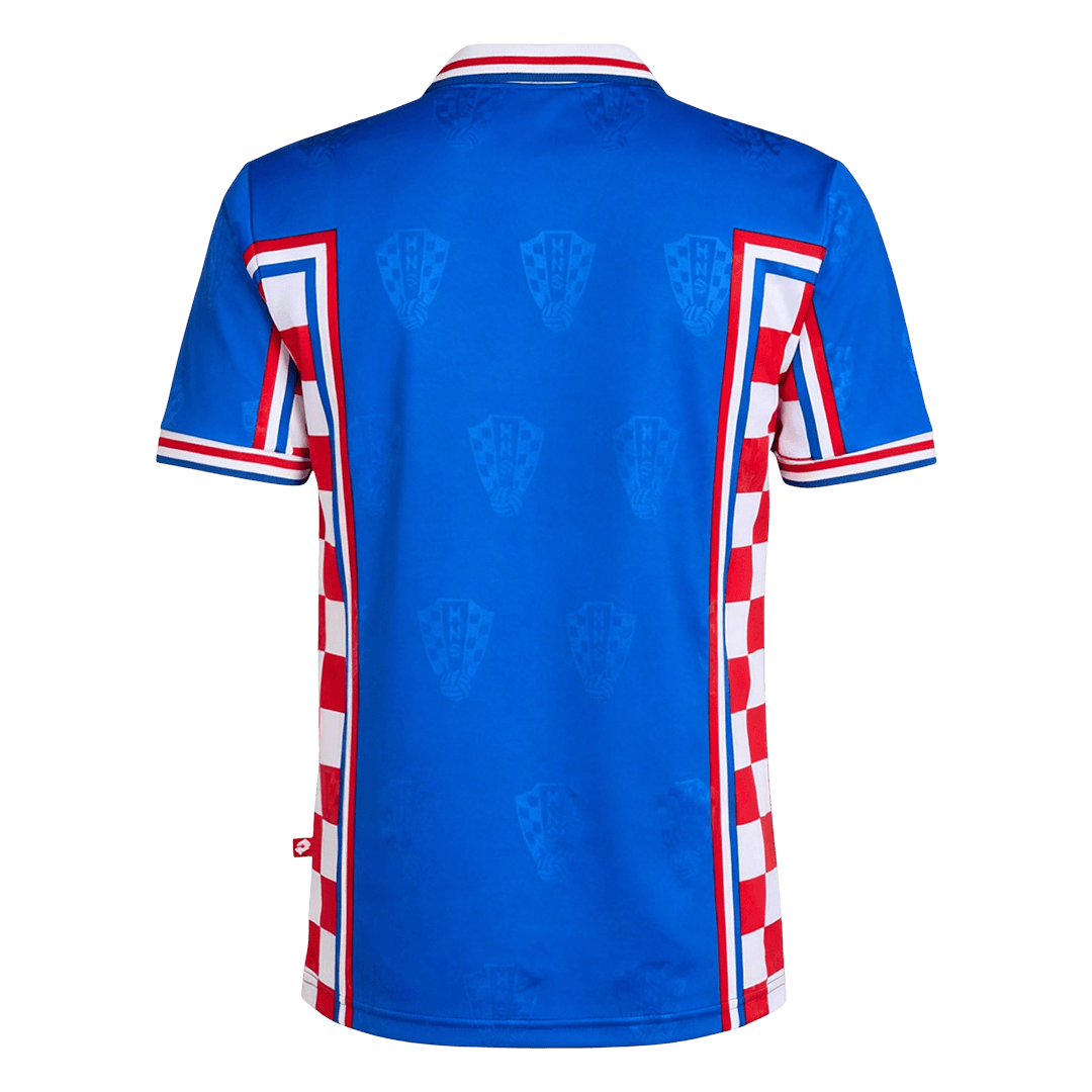 Croatia 1998 Vieras Retro -pelipaita Miesten - kuva 3