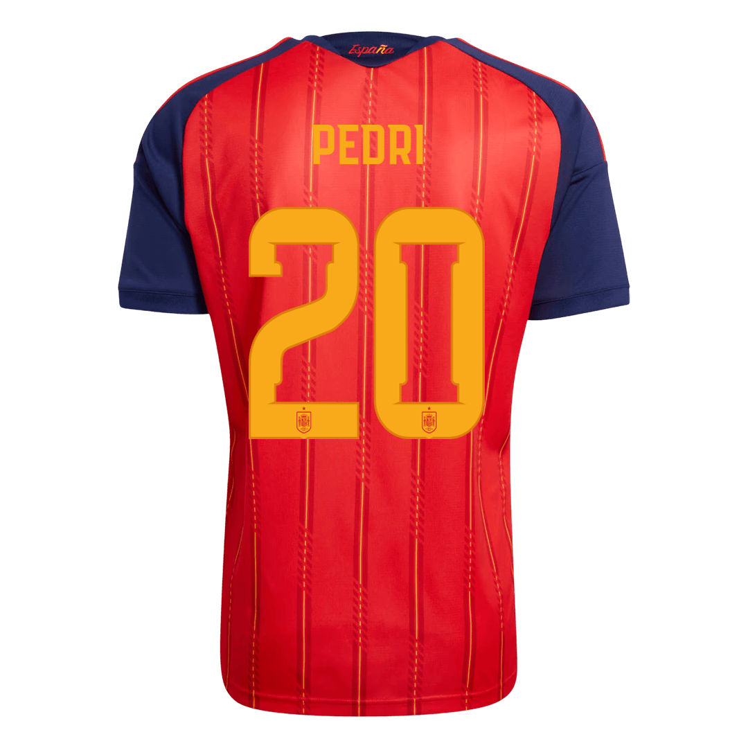 Espanja Kotipelipaita MM-kisat 2026 – PEDRI #20