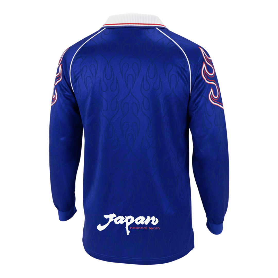 Japani Retro pitkähihainen Kotipelipaita MM-kisat 1998