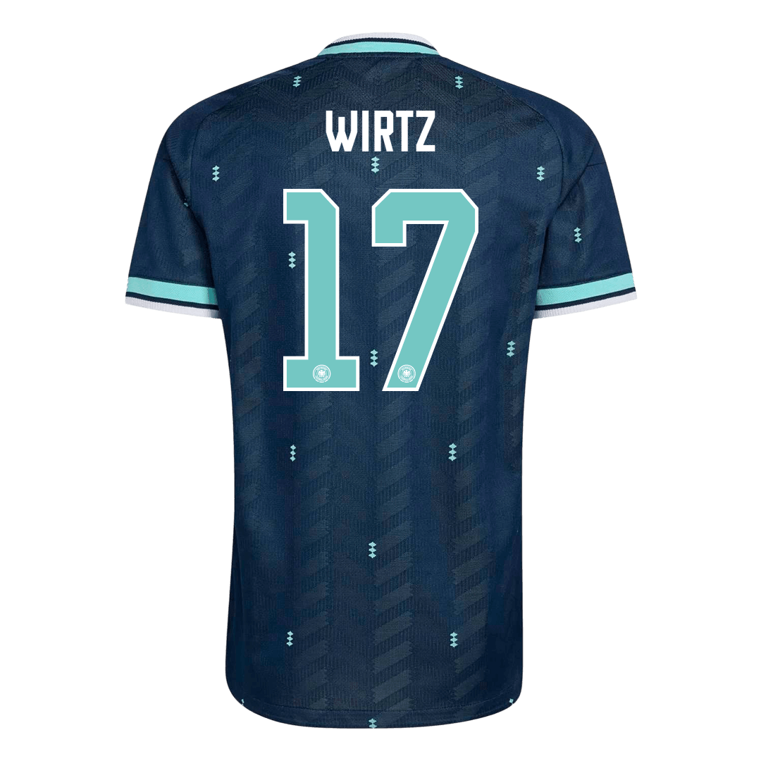 Germany World Cup 2026 Vieras Pelipaita (Player Version) Miesten WIRTZ #17 - kuva 9