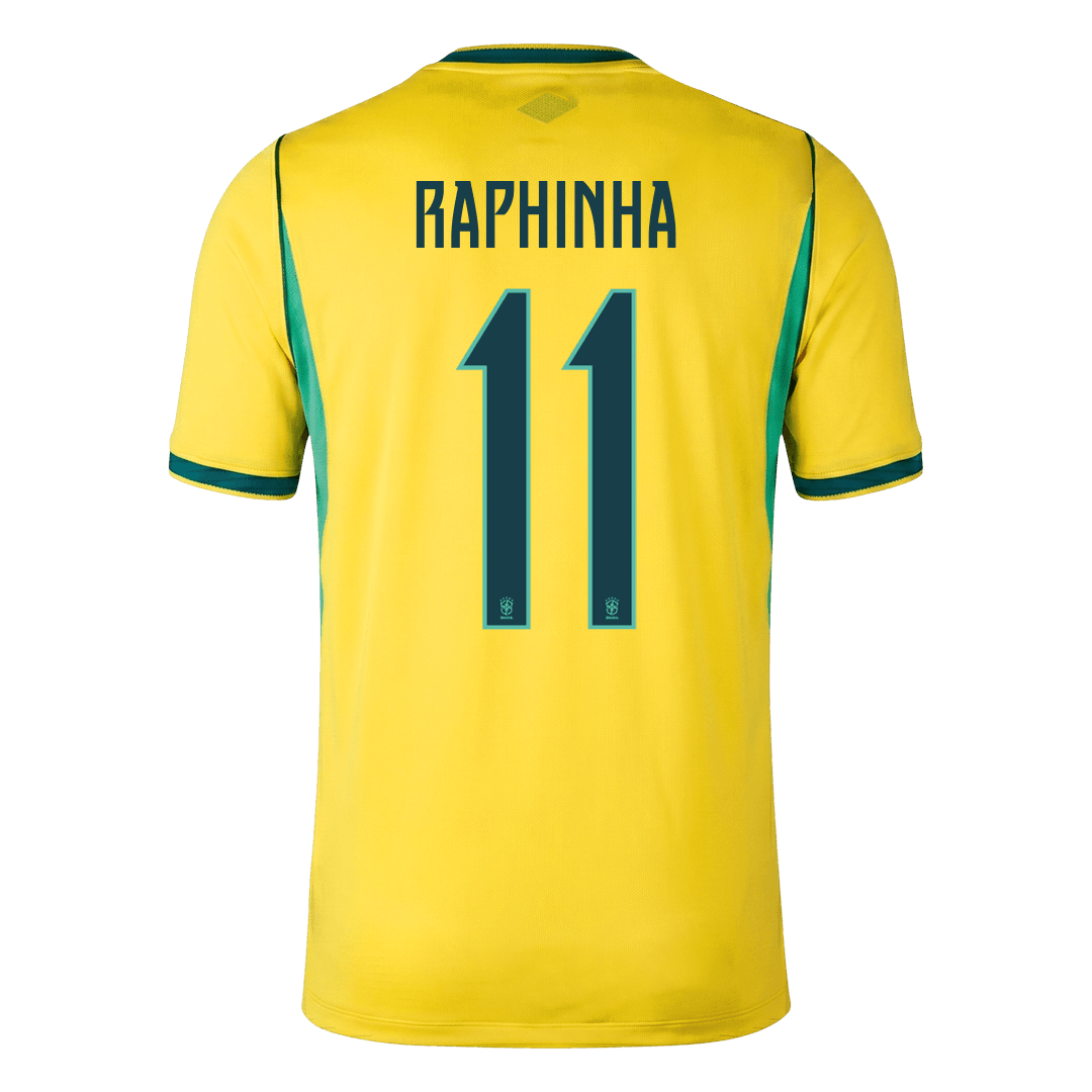 Brazil World Cup 2026 Koti Pelipaita Miesten RAPHINHA #11 - kuva 6