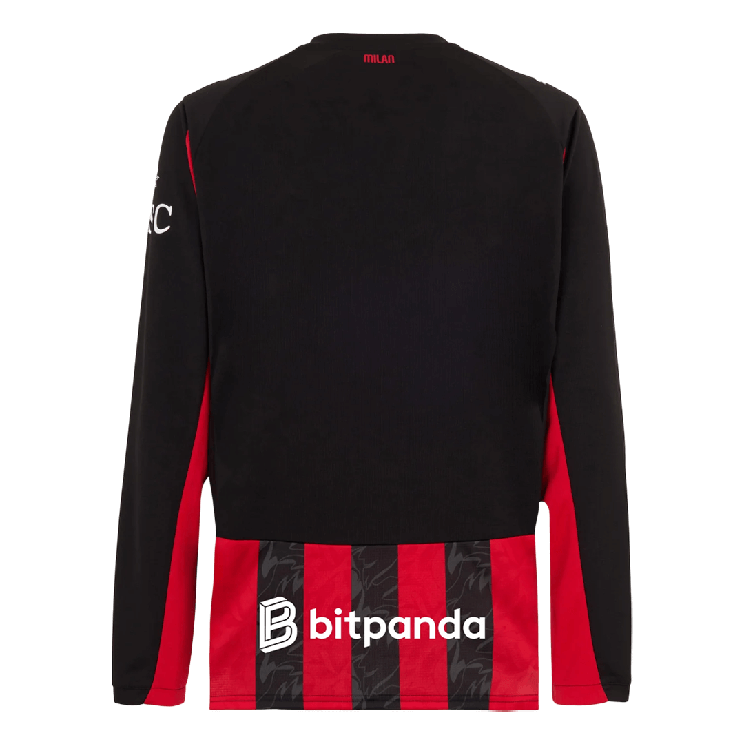 AC Milan 2025/26 Koti Pitk?hihainen pelipaita Miesten - kuva 12