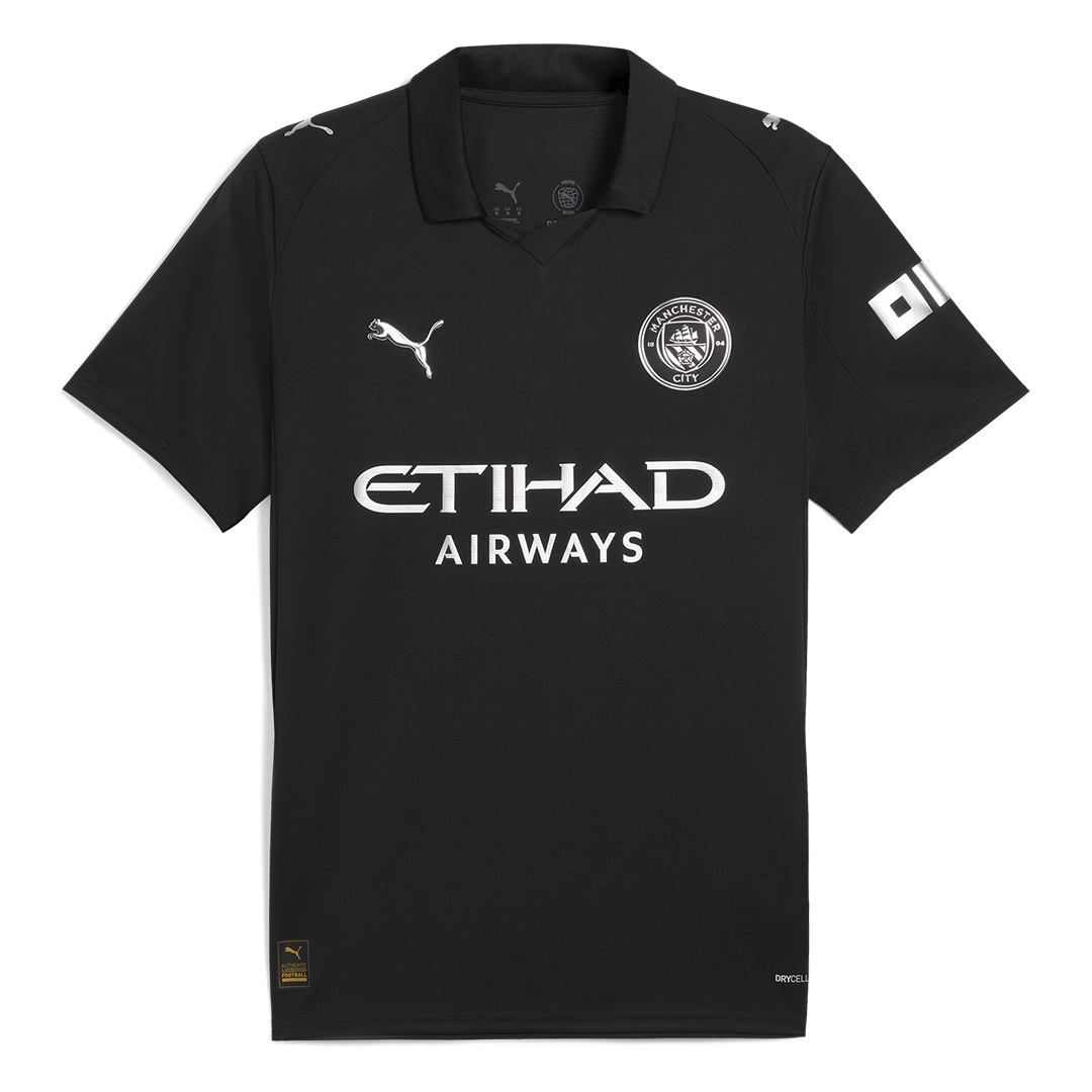 Manchester City 2025/26 Vieras Pelipaita Miesten CHERKI #10 - kuva 9