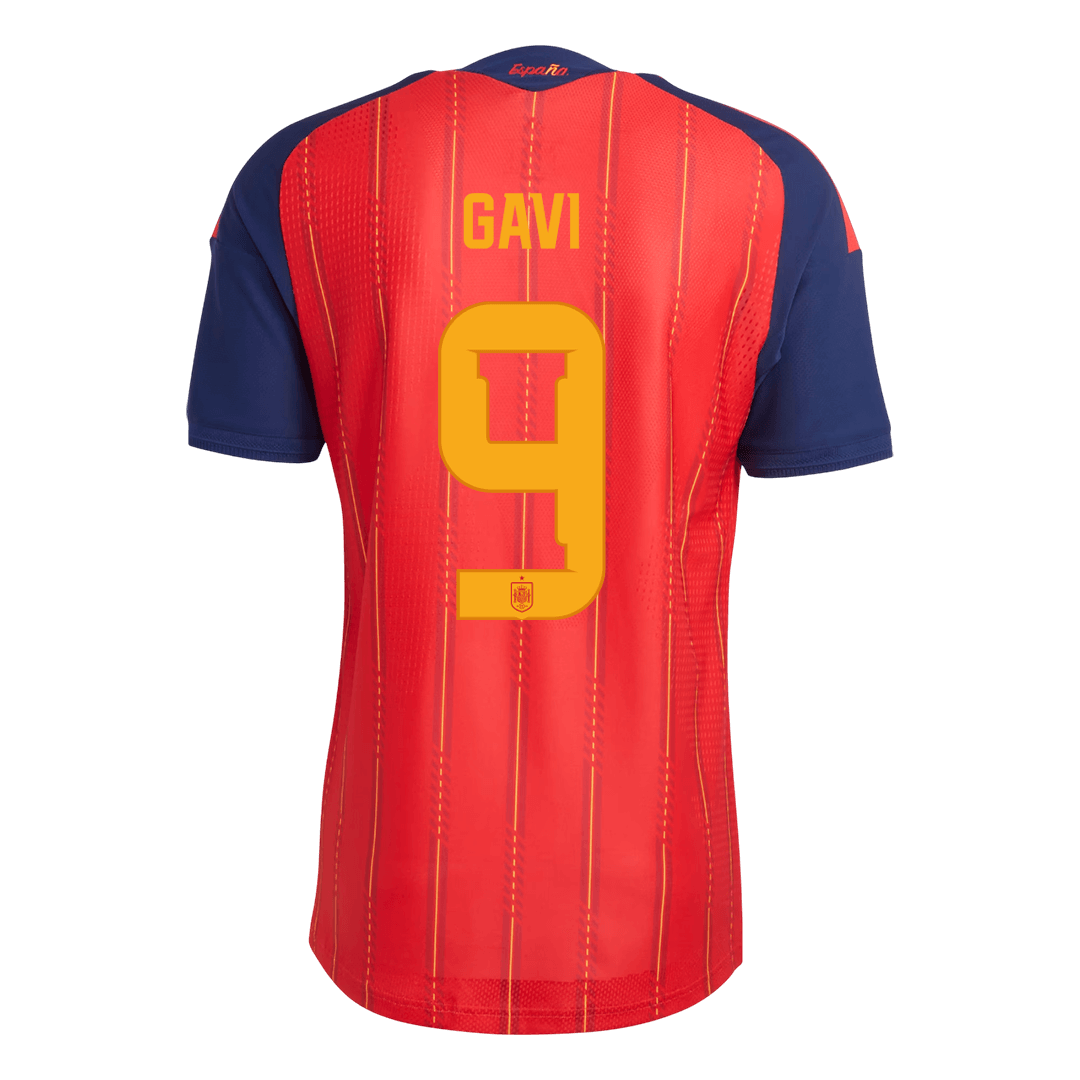 Spain World Cup 2026 Koti Pelipaita (Player Version) Miesten GAVI #9