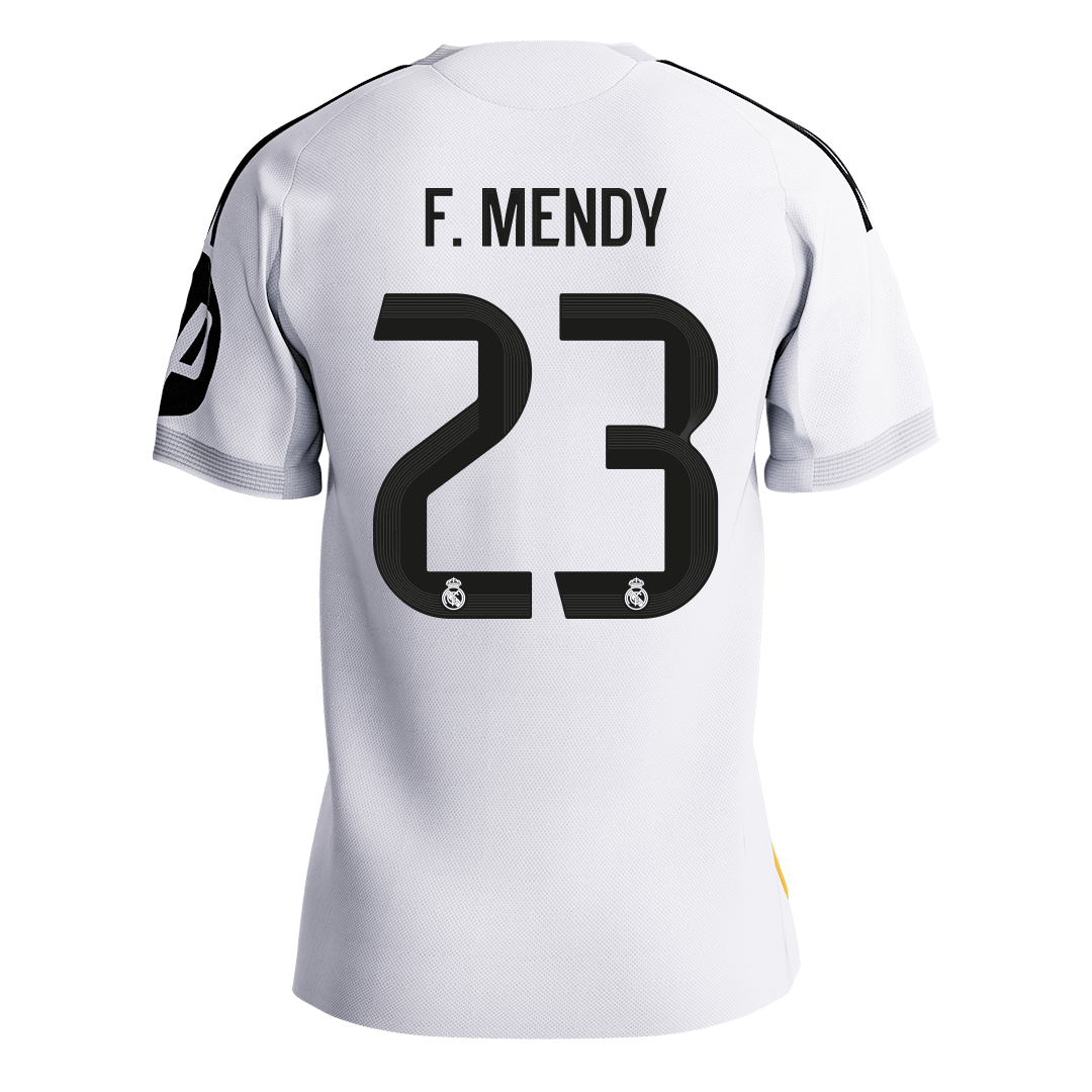 Real Madrid Kotipelipaita 2025/26 – F.MENDY #23 (Pelaajaversio)