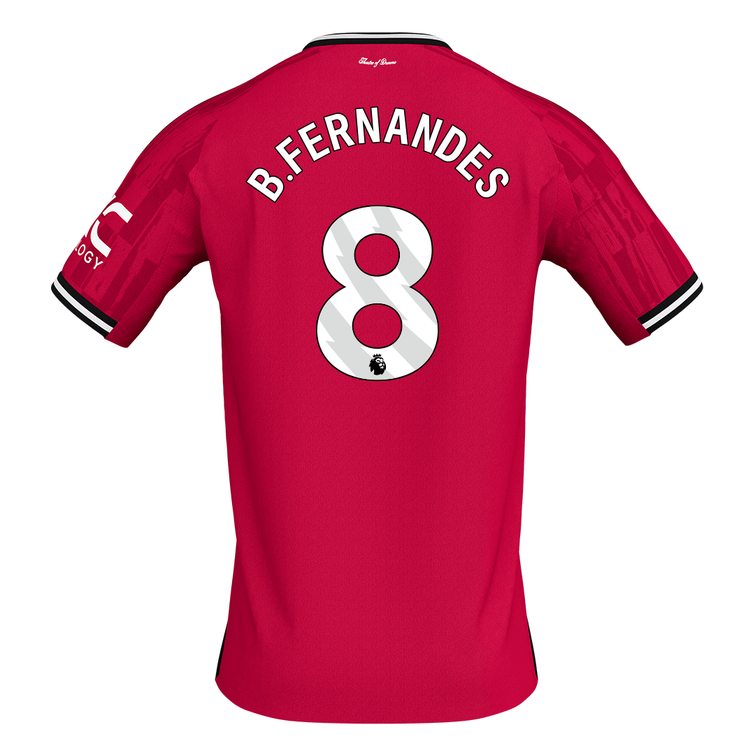 Manchester United Kotipelipaita 2025/26 – B.FERNANDES #8
