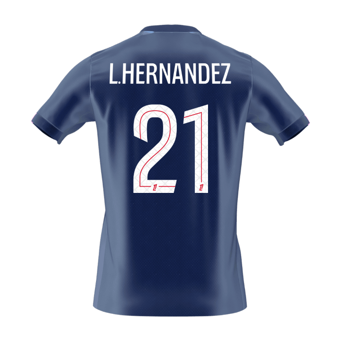 PSG Kotipelipaita 2025/26 – L.HERNANDEZ #21