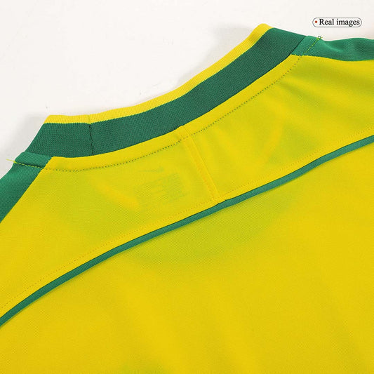 Brazil World Cup 1998 Koti Retro -pelipaita Miesten RONALDO #9 - kuva 2