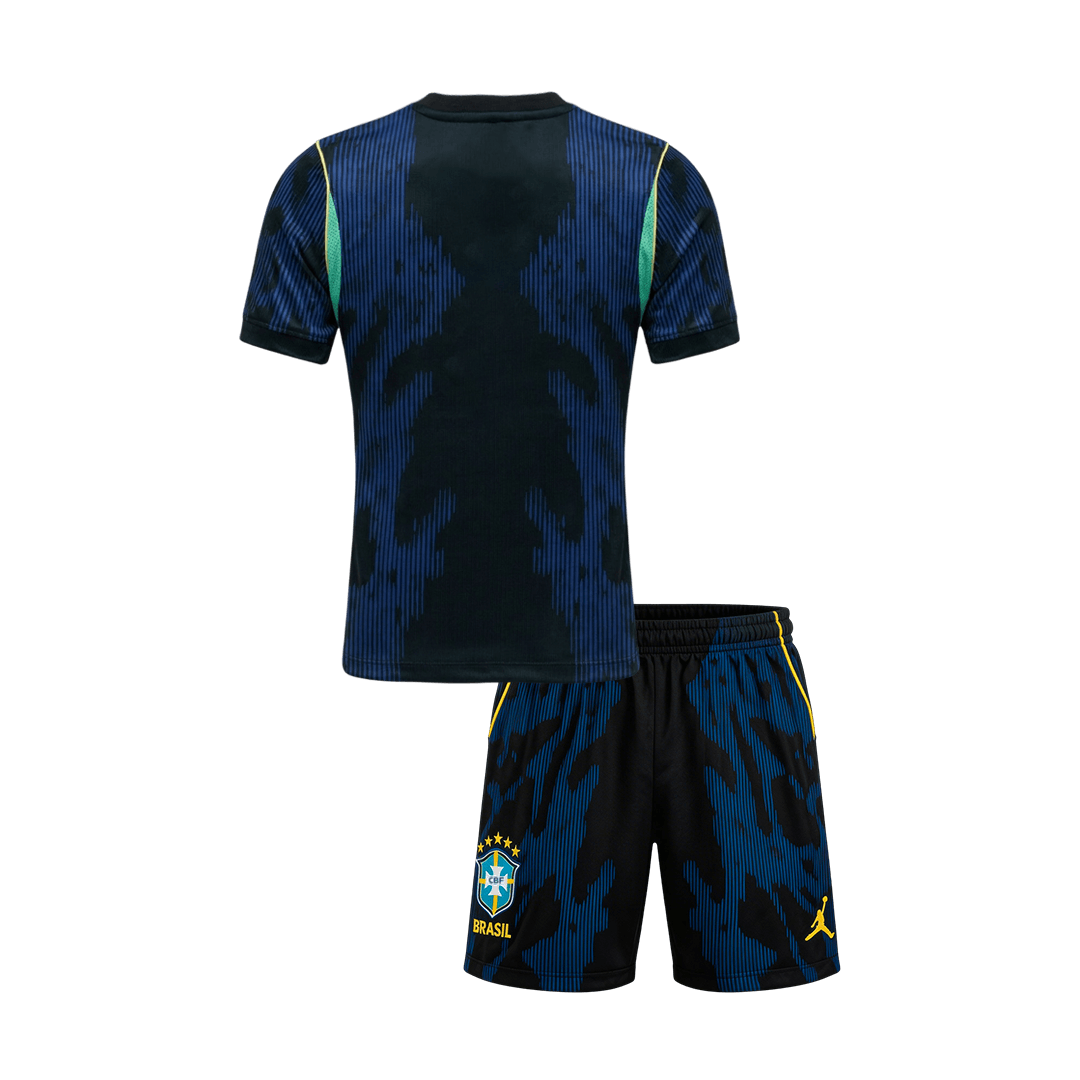 Brazil World Cup 2026 Vieras Pelipaitasetti Lasten - kuva 2