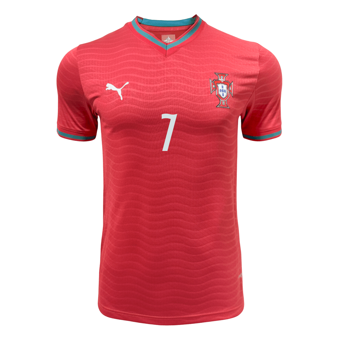 Portugal World Cup 2026 Koti Pelipaita (Player Version) Miesten RONALDO #7 - kuva 9