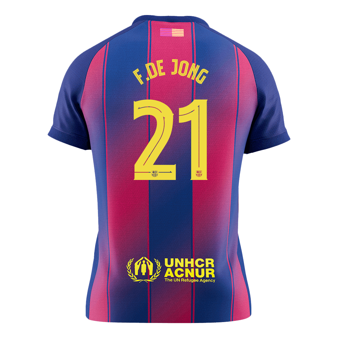 Barcelona 2025/26 UCL Koti Pelipaita Miesten F.DE JONG #21 - kuva 9