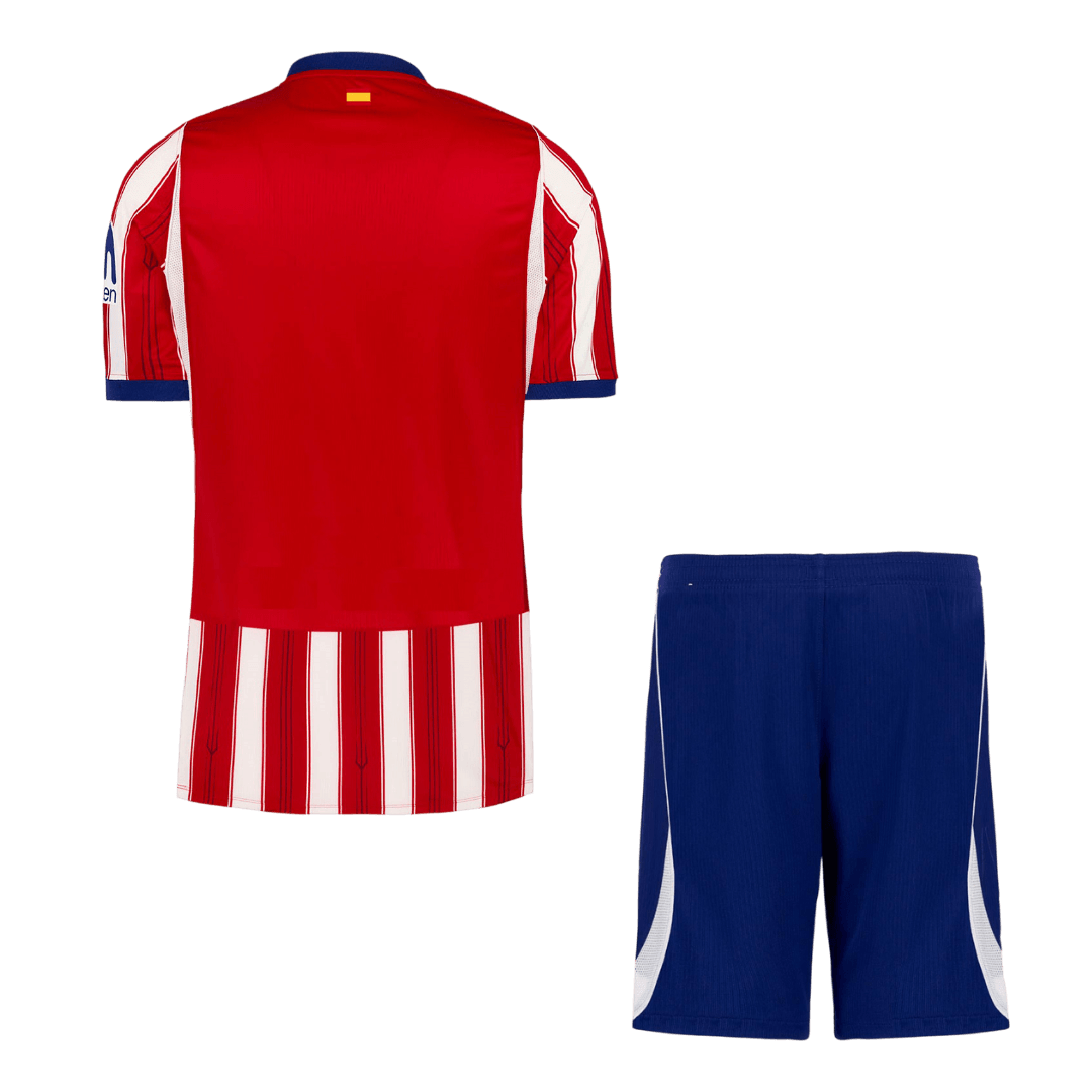 Atlético Madrid kotijalkapallosetti 2026/27 – pelipaita ja shortsit takaa