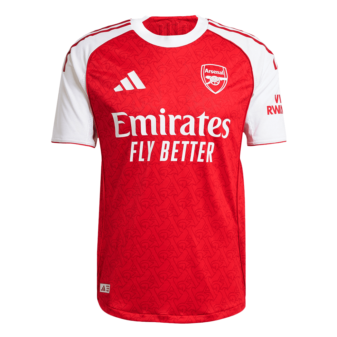 Arsenal 2025/26 Koti Pelipaita (Player Version) Miesten SALIBA #2 - kuva 13