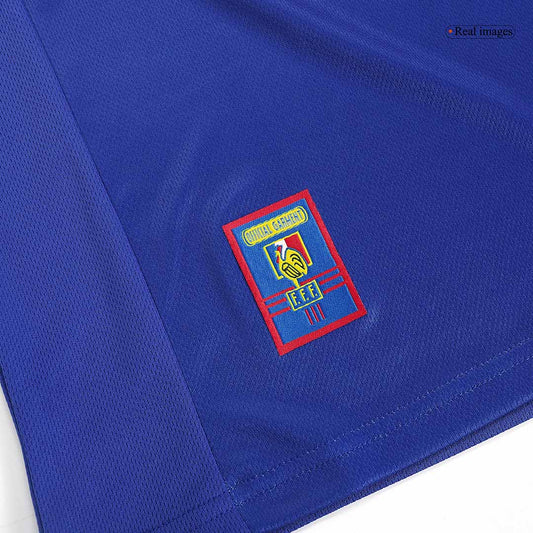 France World Cup 1998 Koti Retro -pelipaita Miesten ZIDANE #10 - kuva 2
