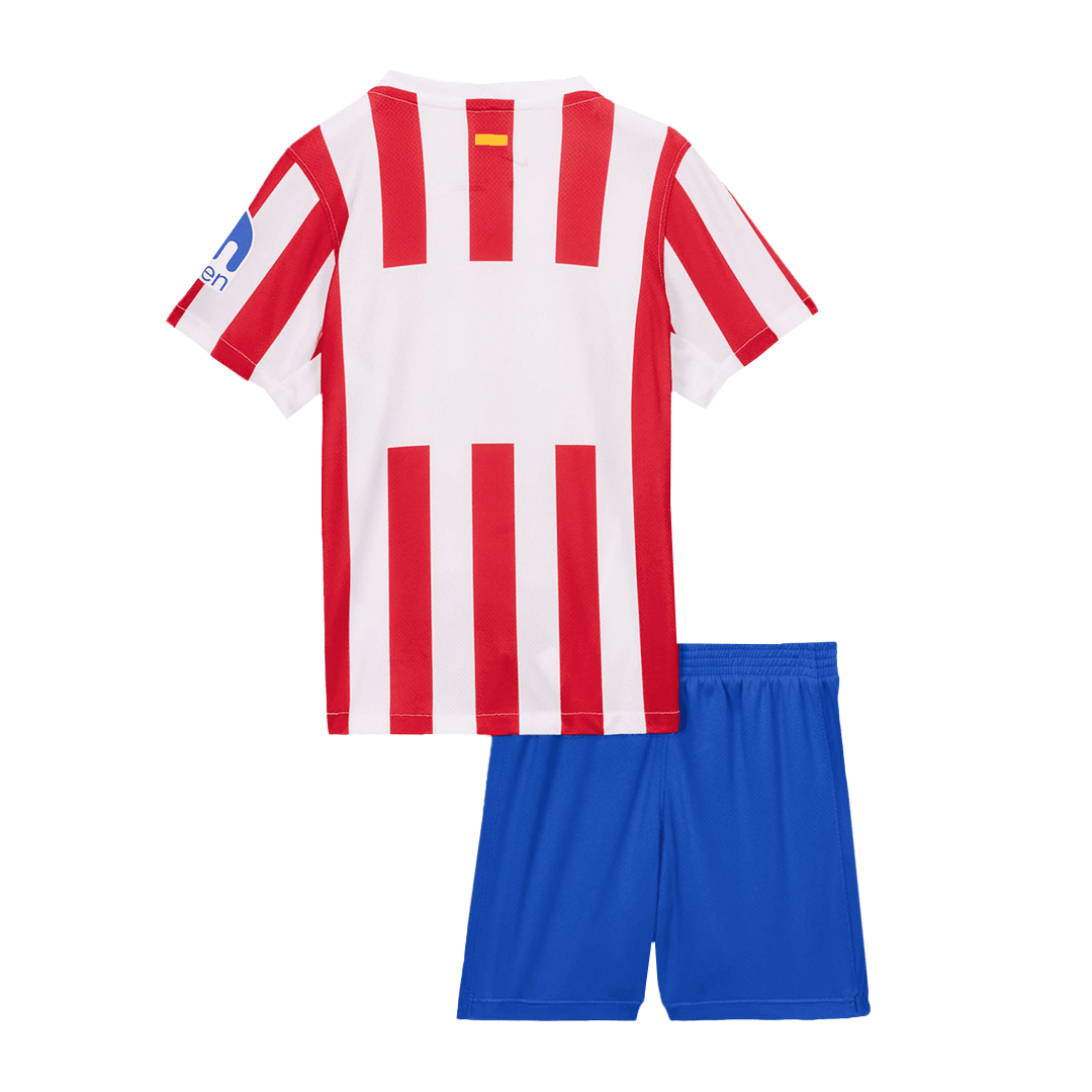 Atletico Madrid 2025/26 Koti Pelipaitasetti Lasten