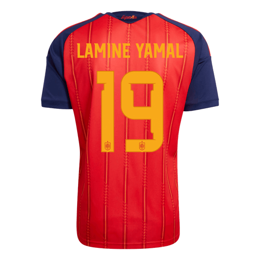 Espanja Kotipelipaita MM-kisat 2026 – LAMINE YAMAL #19