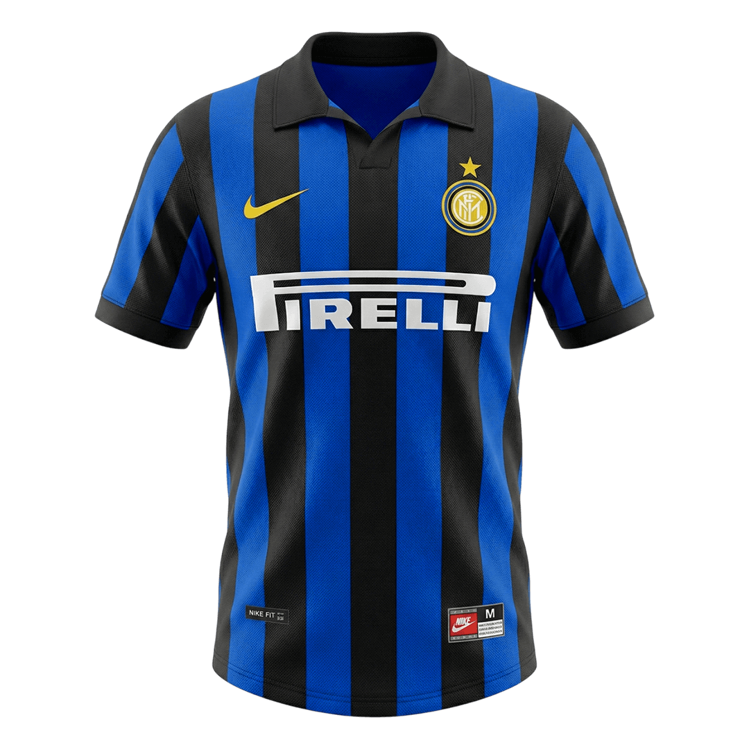 Inter Milan 1998/99 Koti Retro -pelipaita Miesten
