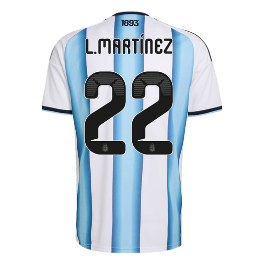 Argentiina Kotipelipaita MM-kisat 2026 – L. MARTINEZ #22