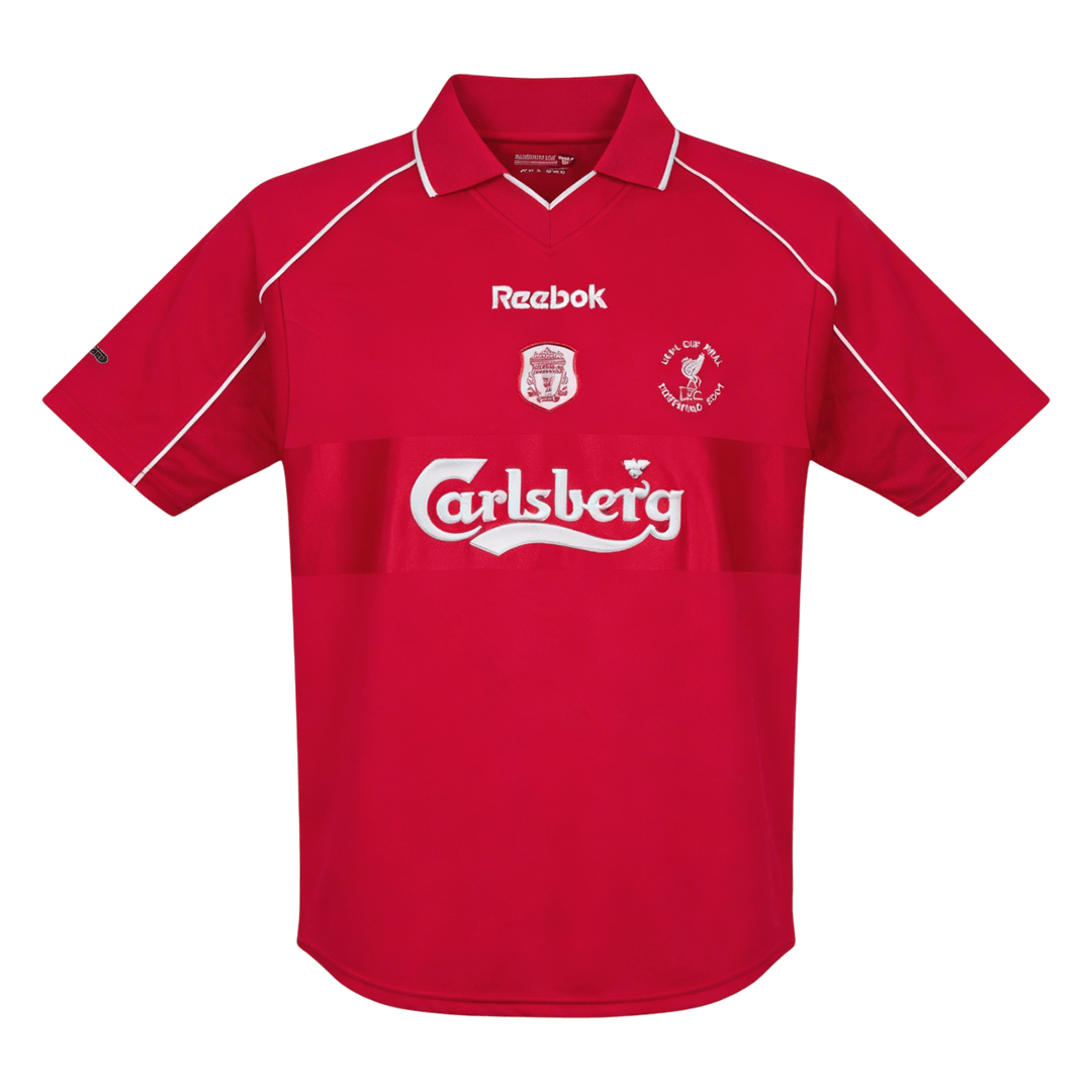 Liverpool 2000/01 Koti Retro -pelipaita Miesten