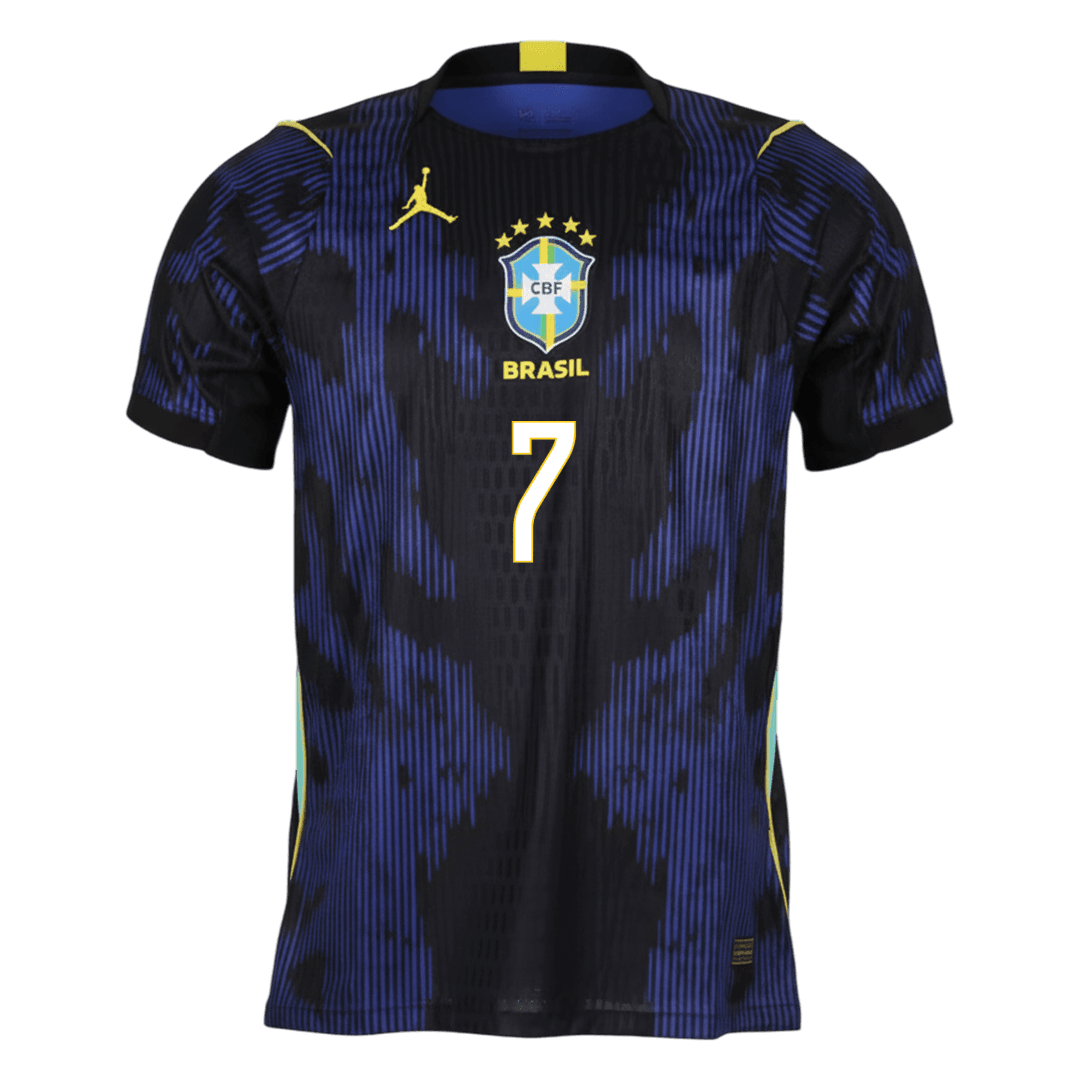Brazil World Cup 2026 Vieras Pelipaita (Player Version) Miesten VINI JR. #7 - kuva 3