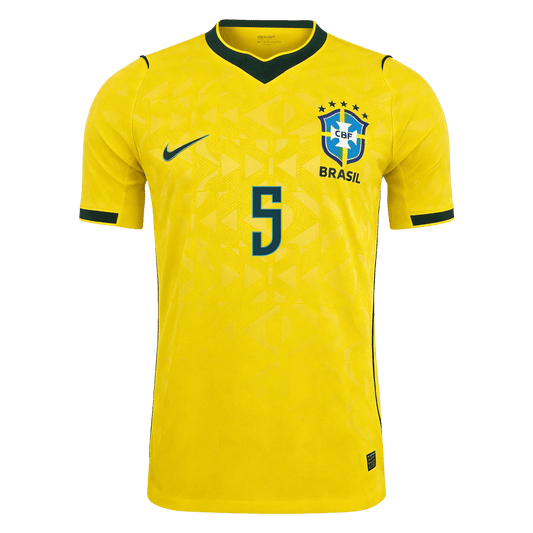 Brazil World Cup 2026 Koti Pelipaita (Player Version) Miesten CASEMIRO #5 - kuva 2