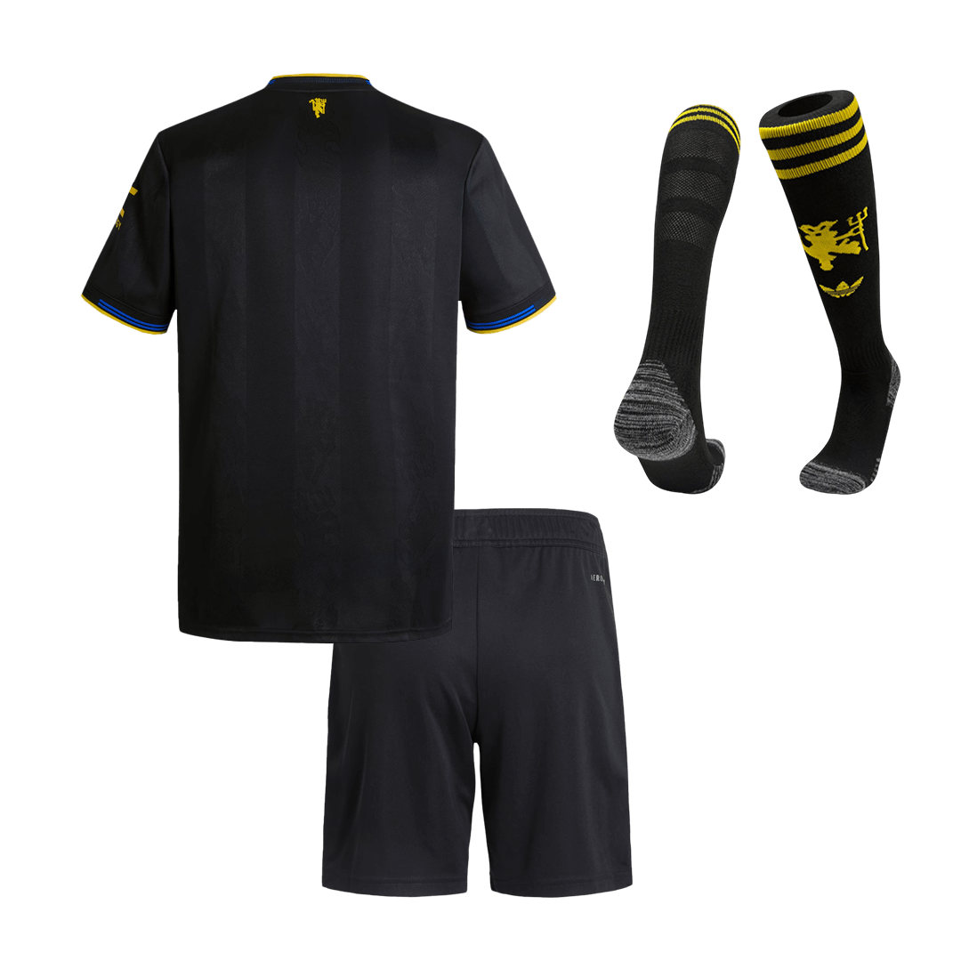 Manchester United 2025/26 Kolmas Lasten täydellinen peliasu