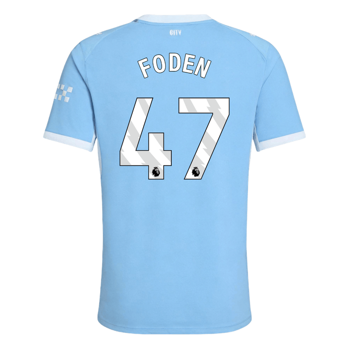 Manchester City Kotipelipaita 2026/27 – FODEN #47 (Pelaajaversio)