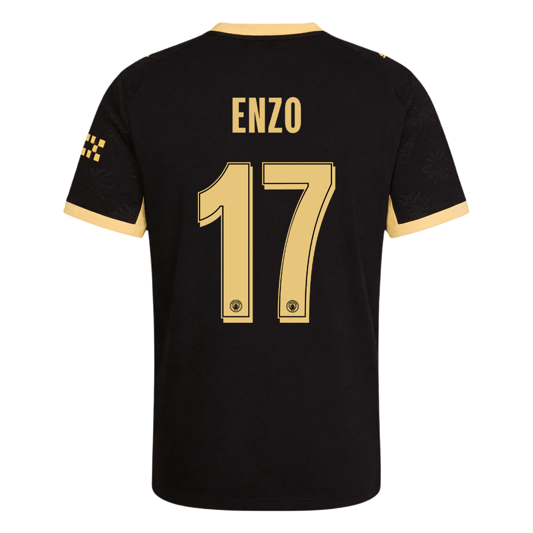 Manchester City Vieraspelipaita 2026/27 UCL – ENZO #17 (Pelaajaversio)