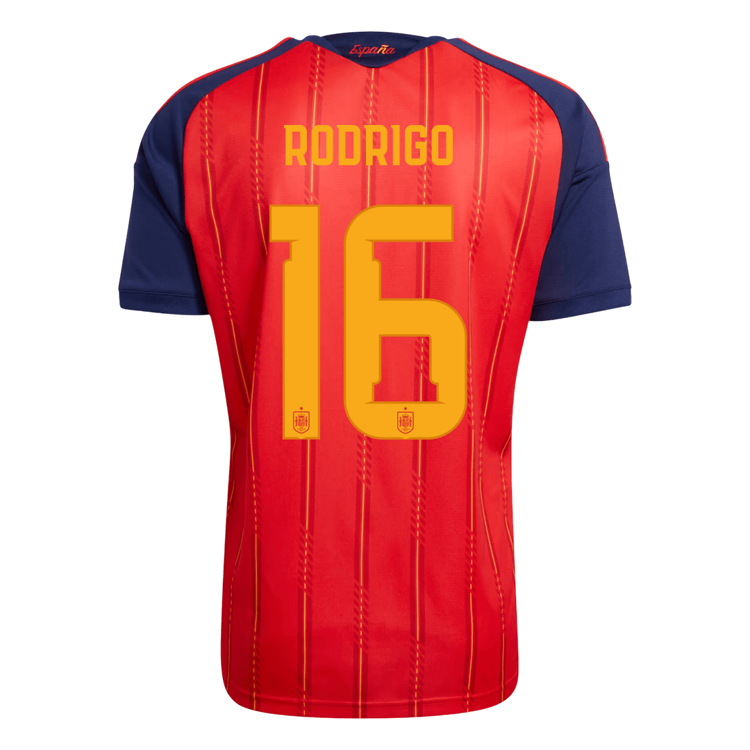 Espanja Kotipelipaita MM-kisat 2026 – RODRIGO #16