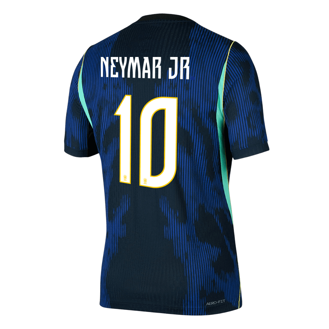 Brazil World Cup 2026 Vieras Pelipaita (Player Version) Miesten NEYMAR JR #10 - kuva 3