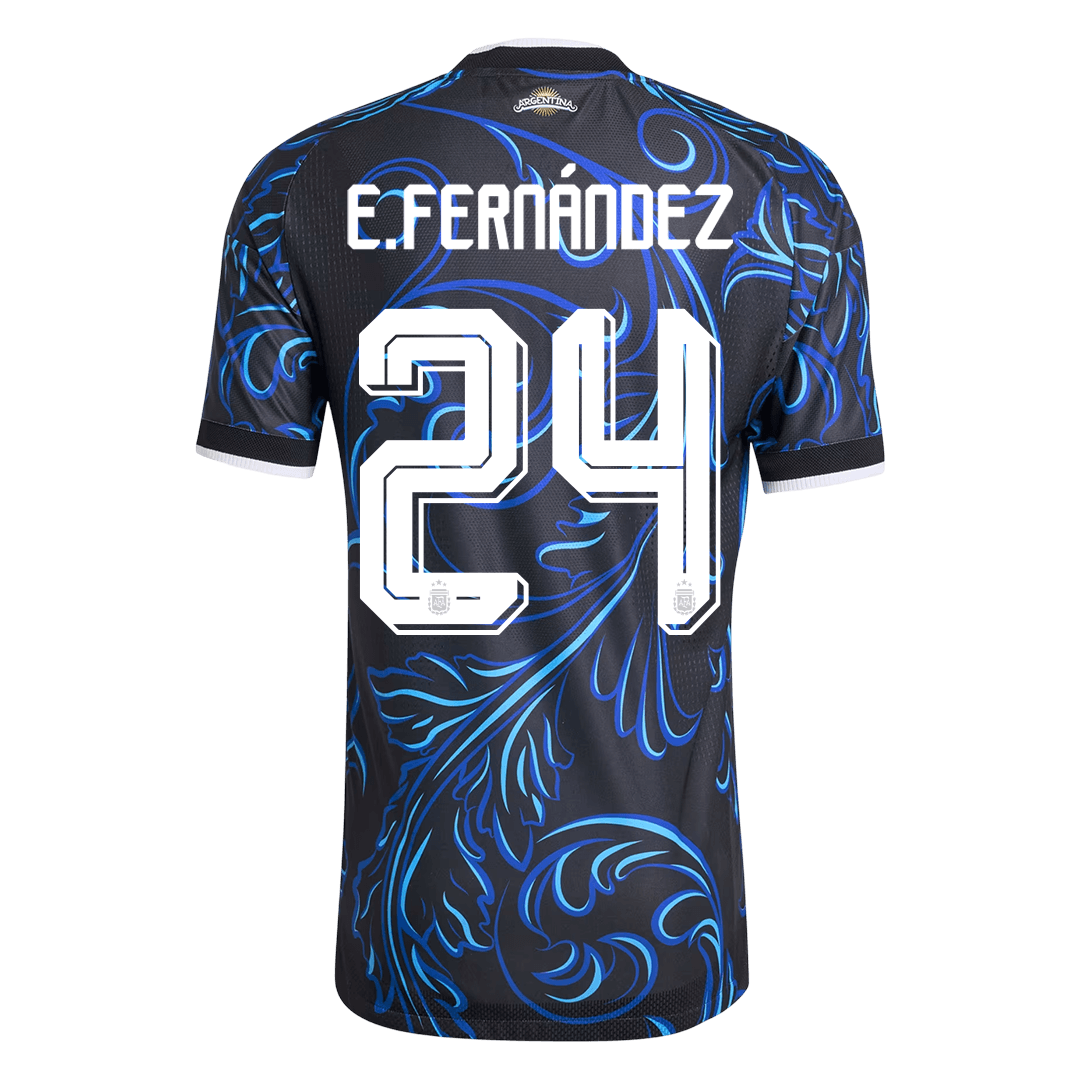 Argentina World Cup 2026 Vieras Pelipaita (Player Version) Miesten E. FERNANDEZ #24 - kuva 9