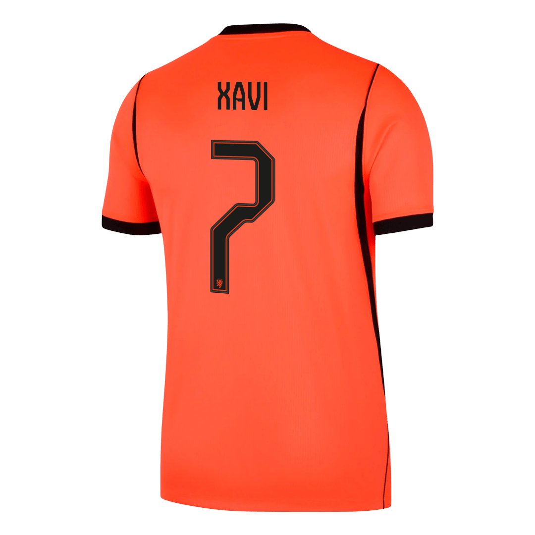 Netherlands World Cup 2026 Koti Pelipaita Miesten XAVI #7 - kuva 9