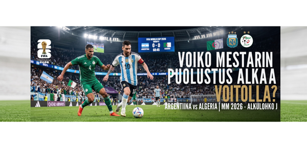 Argentiina vs Algeria MM 2026