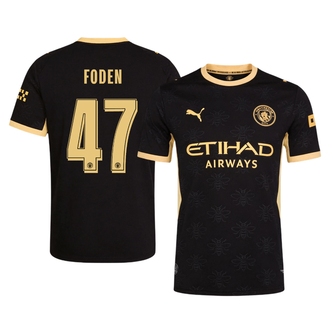 Manchester City Vieraspelipaita 2026/27 UCL – FODEN #47 (Pelaajaversio)