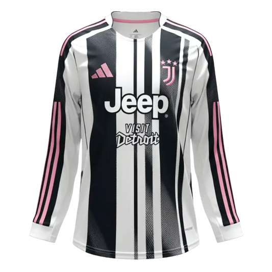 Juventus 2025/26 Koti Pitkähihainen pelipaita Miesten