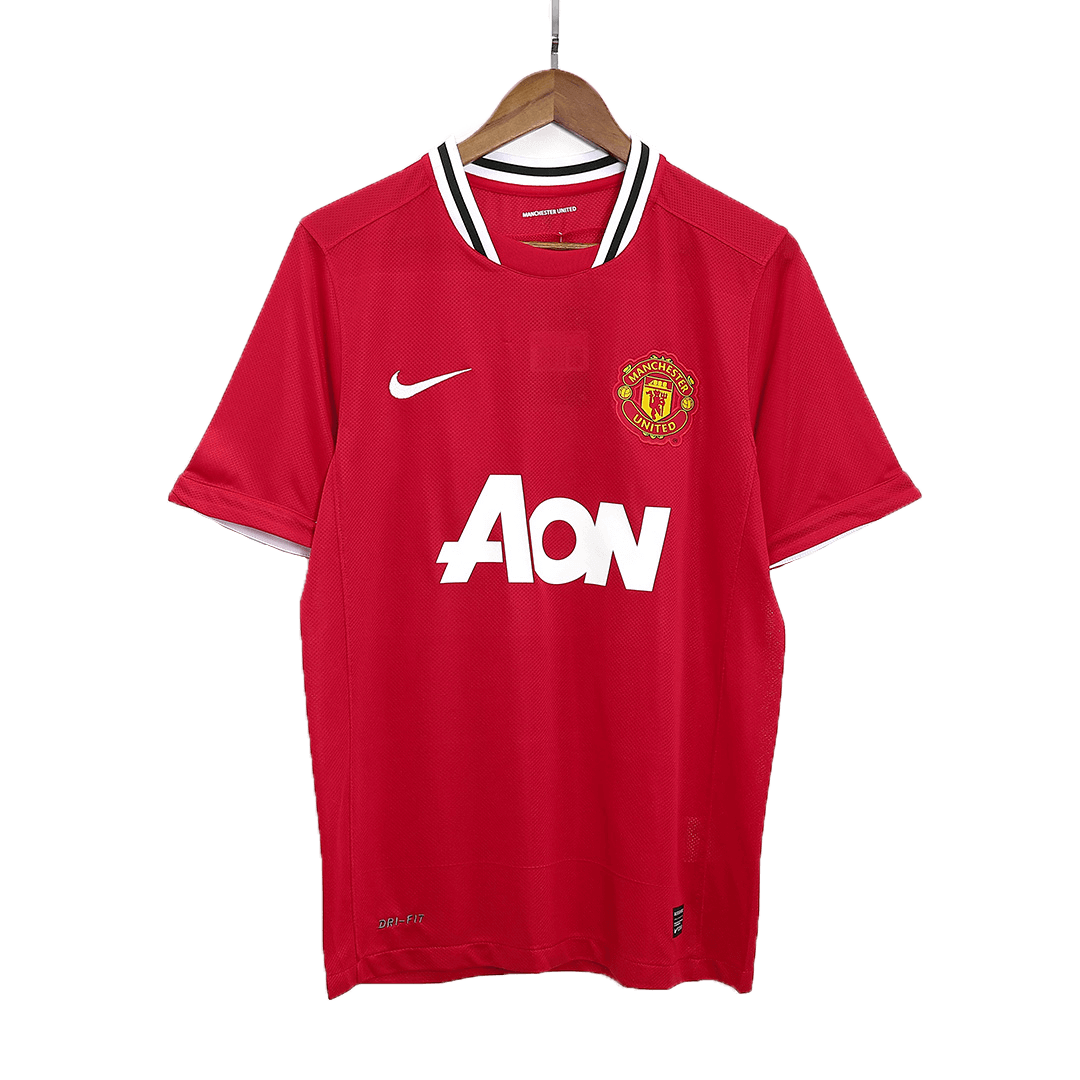 Manchester United 2011/12 Koti Retro-pelipaita Miesten
