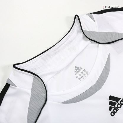 Real Madrid 2006/07 Koti Retro-pelipaita Miesten