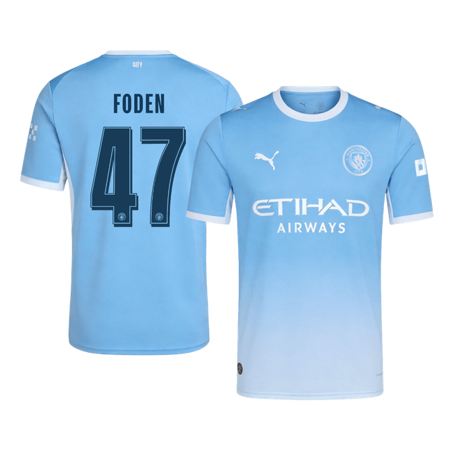 Manchester City Kotipelipaita 2026/27 UCL – FODEN #47