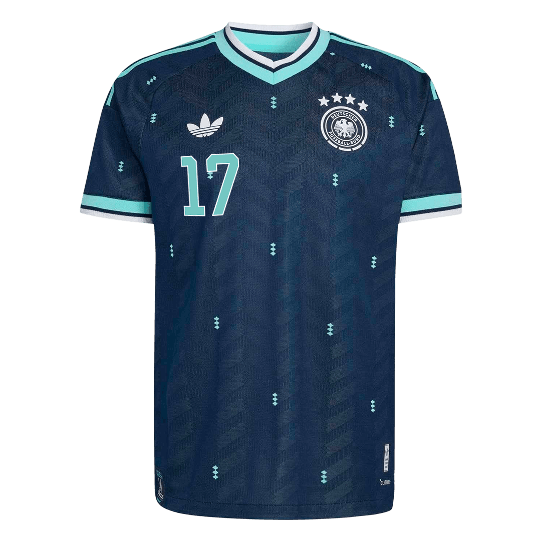 Germany World Cup 2026 Vieras Pelipaita (Player Version) Miesten WIRTZ #17