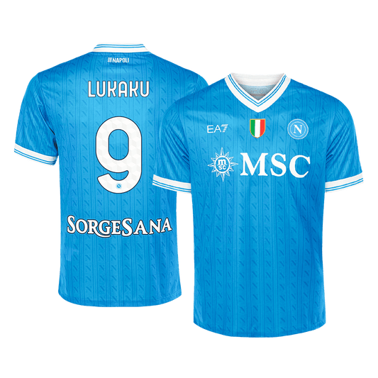 Napoli 2025/26 Koti Pelipaita Miesten LUKAKU #9
